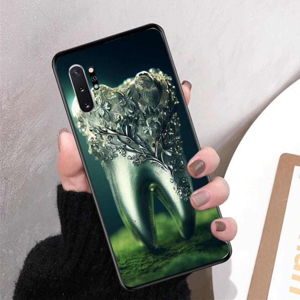 Dentist Pattern Tooth Phone Case For Samsung Note 8 9 10 20 Pro Plus Lite M 10 11 20 30 21 31 51 A 21 22 42 02 03