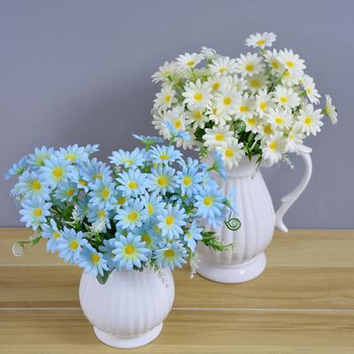 Flor artificial moderna 20 cabezas de colores brillantes DIY