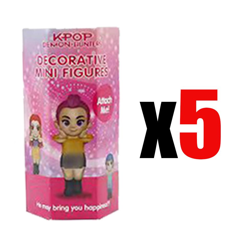 Figura de Anime Kpop Cazadores de Demonios Serie Caja Sorpresa PVC Dibujo Animado Mini Modelo Juguete Muñeca Decoración de Escritorio Niño Regalo Sorpresa de Navidad