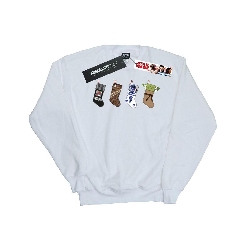 STAR WARS Boys Christmas Stockings Sweatshirt