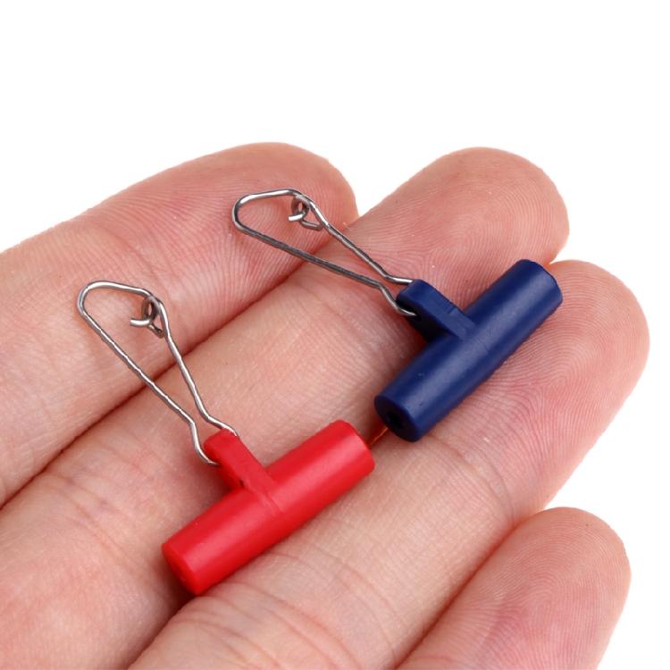 50pcs Sinker Slide Fishing Line with Duo-Lock Snap High-Strength Sinker Slider