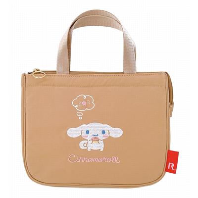 Rootote Small Insulated Lunch Tote IP Thermokeeper Sanrio 8485 Women's Bag, Deli, Characters-D (02 Cinnamoroll)