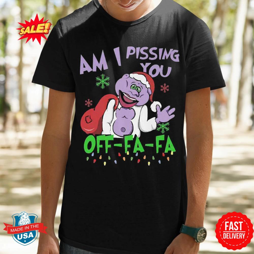 

Santa Peanut Jeff Dunham Am I Pissing You Off Fa FA T Shirt Full Size S-5XL Unisex T-Shirt XXXXL