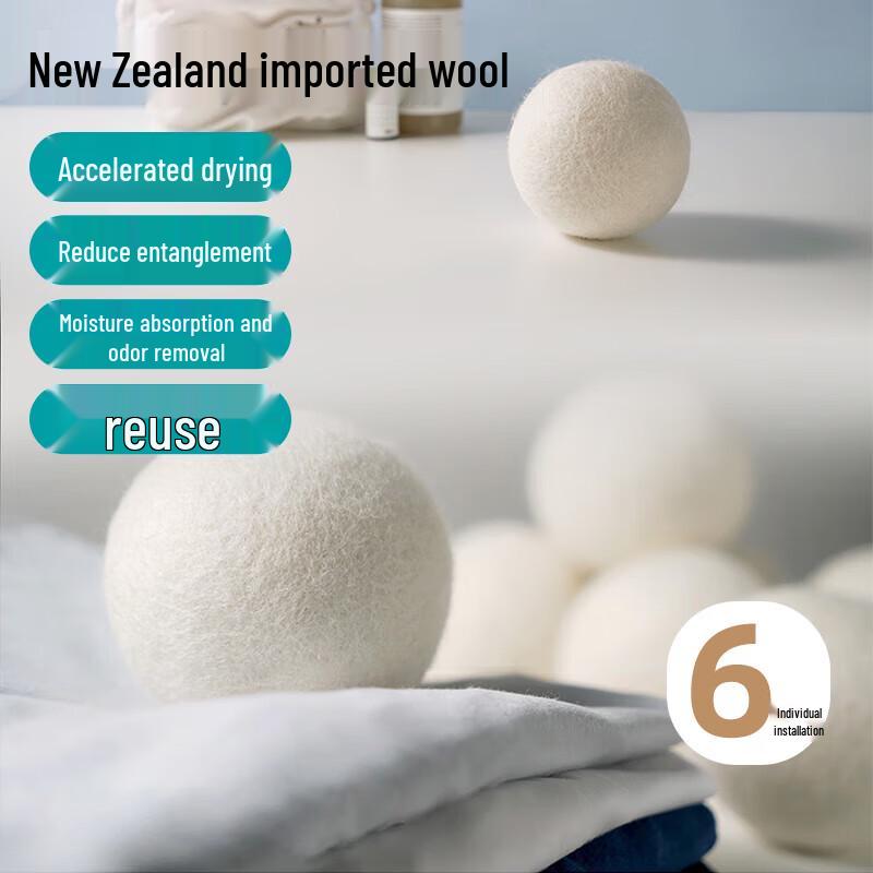DASKSHA Wool Dryer Balls