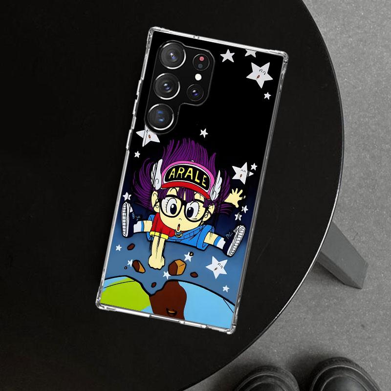 Arale Dr Slump Phone Case Cover for Samsung Galaxy S26 S25 Edge S24 S23 Ultra S22 Plus S21 FE S20 + Art Customized Fundas Galaxy