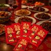 6pcs Cartoon Money Envelope Traditional Lucky Red Pocket Year of Horse Gift Bag  Chinese New Year