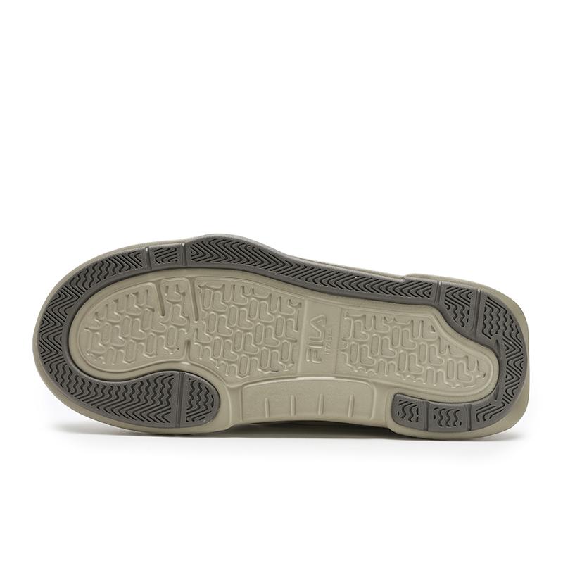 FILA Fosso Fashion Comfortable Low-Top Skate Shoes Men sneaker Pepper-Brown F12M442208FWW