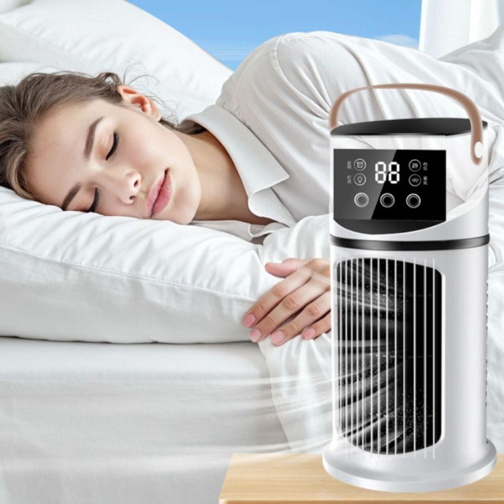 8H Timer Mobile Air Conditioning 9 Speeds Water Cooling Fan Air Conditioning Fan  Home Use