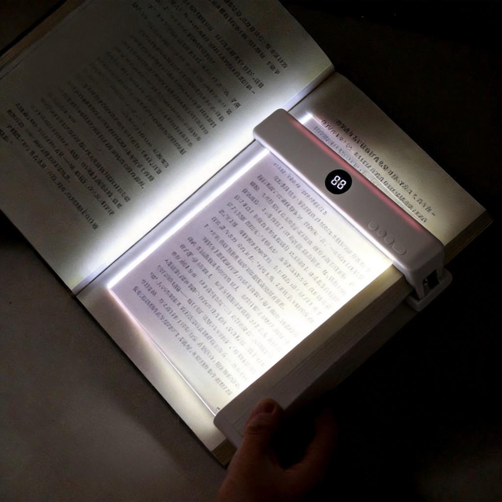 Rechargeable Led Study Lamp With Clamp Design For Dorm Room And Bedside Eyecomfort Reading