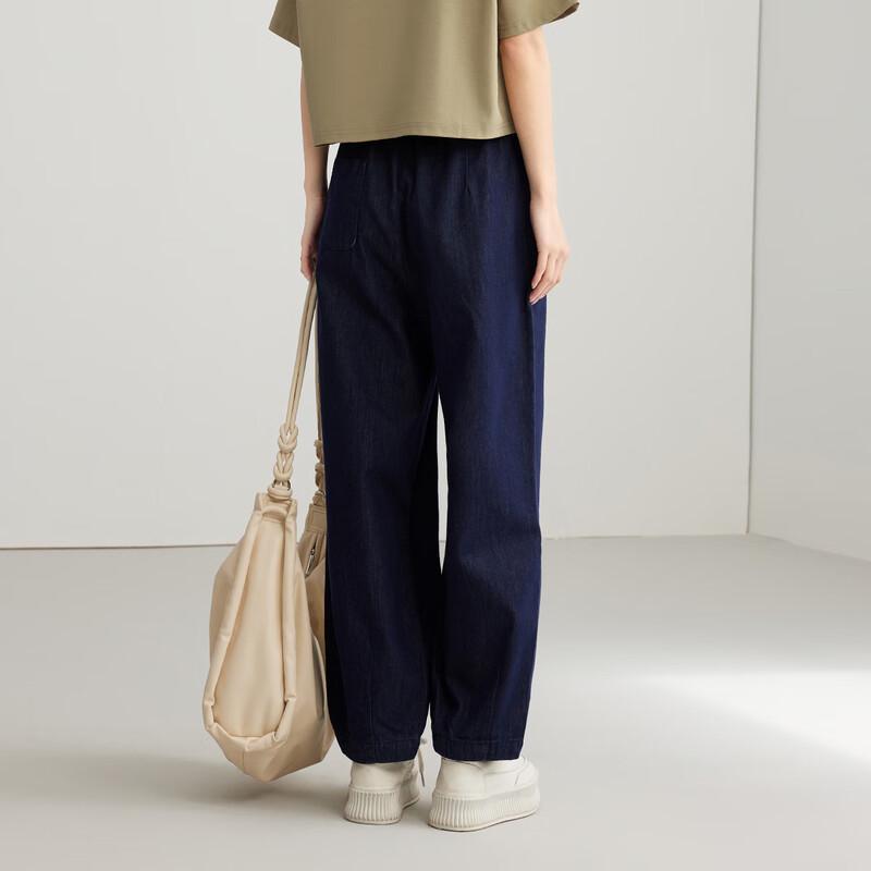 Elva's Island Women's Loose Straight Leg Jeans