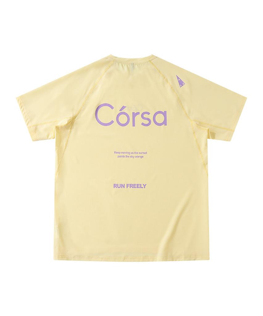 Beoteunseoul Corsa Cotton Stitch Raglan Running Short Sleeve (5 Colors)