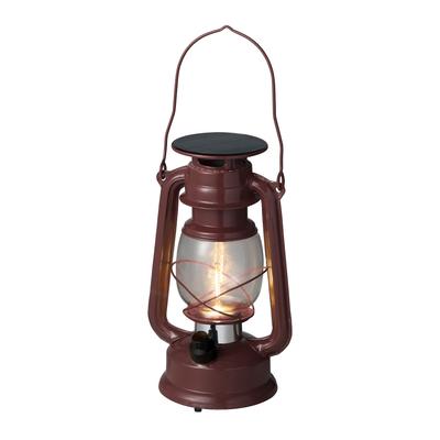 Takasho Solar Light Outdoor Light Classic Lumiere Lantern Terracotta Terracotta Indirect Lighting Waterproof Retro Light Steel Glass Polypropylene LGS