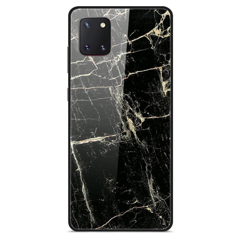 For Coque Samsung Note 10 Lite Case Tempered Glass Planet Space Cover for Samsung Galaxy Note10 Lite Case S10 Lite Glass Case