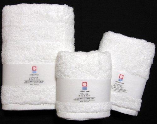 Maruyama Towel Imabari Towel Bath Towel, Cloud-like, Soft, Fluffy, Absorbent, Quick-Drying, White, Approx. 70 x 135 cm