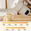 Foldable Electric Kettle With 4 Temperature Settings Fast Boil For Tea Coffee 600ml Portable 220V Dry Burn