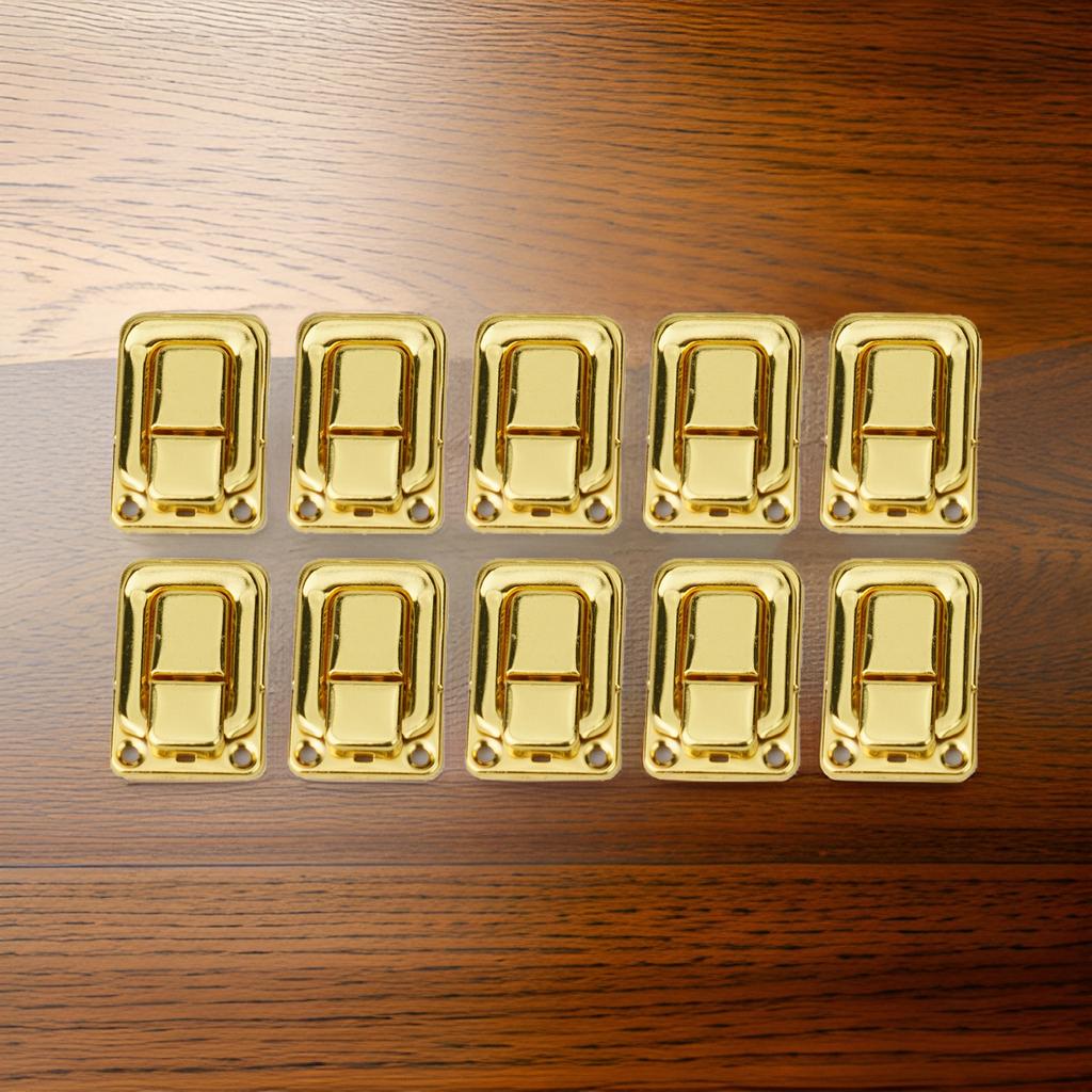 10PCS Vintage Luggage Buckle for Wooden Box Trunk Chest Jewelry Case Cabinet Drawer and DIY Furniture Hardware