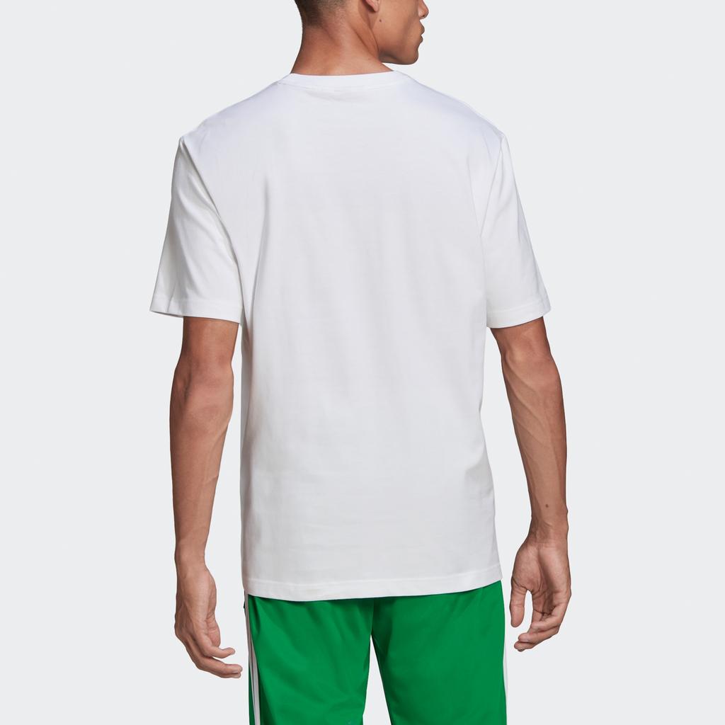 adidas Originals Adv Mount Tee Retro Pattern Sports Short Sleeve White Men's GN2358