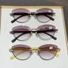 Retro Cat-eye Presbyopia Glasses Fashionable Outdoor Sports Sun Protection Men's and Women's Reading Glasses Diopter To +4.0