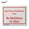 Industrial Safety Warning Signs