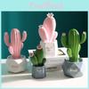 Resin Cactus Ornament For Creative Home Decoration Gift For Childrens Gift Day