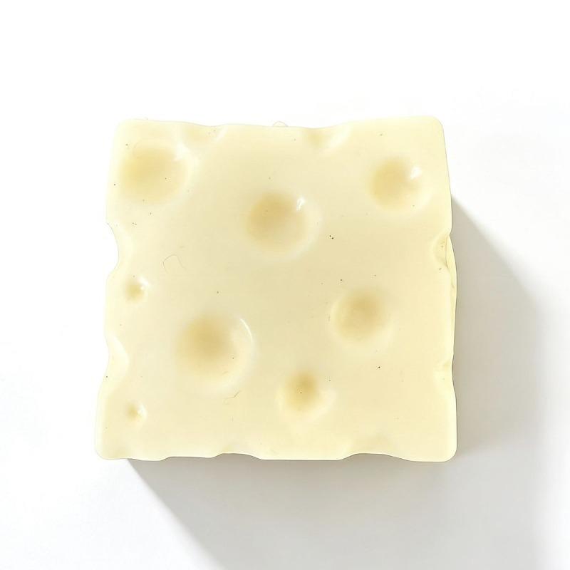 Squeeze Toys Cheese Cheese Stress-Relieving Simulation Toy With Slow Rebound For Class Relaxation And Venting Gift Toy