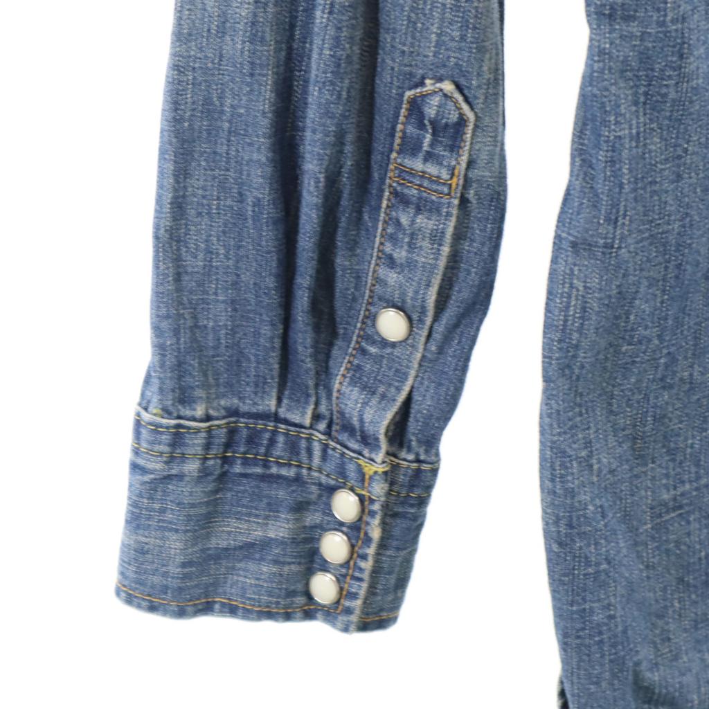 REMI RELIEF fabriqué au Japon Chemise Western en jean à manches longues S Femme Occasion