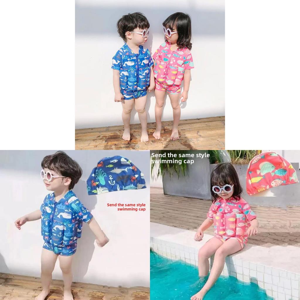 Childrens Floating Swimwear With Polyester Material For Water Play And Swimming Fun