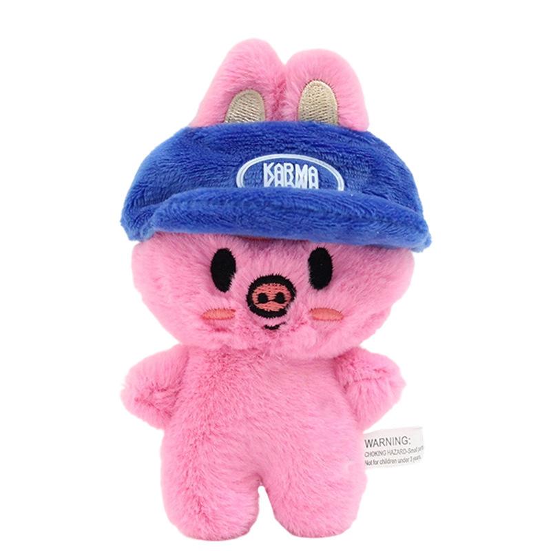 New SKZOO Hooded Stray Children Plush Doll Bag Keychain Pendant Doll Pre-sale