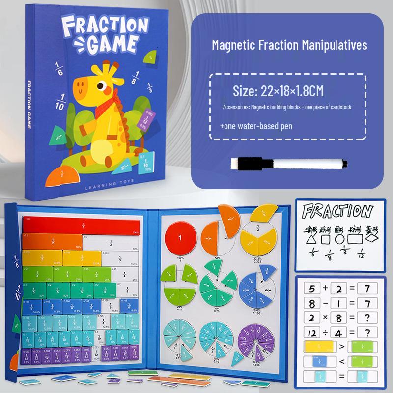 Magnetic Alphabet Puzzle & Book Set for Early English Learning