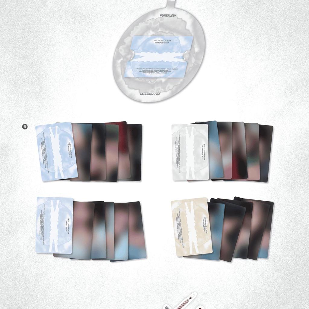 [POB] (STANDARD ver.) LE SSERAFIM [PUREFLOW] část 1 2. studiové album