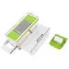 Multifunctional Vegetable Slicer, Cheese Grater For Kitchen, Easy To Clean Stainless Steel Mandoline Slicer With Protective Handguard, Clear