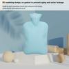 Hot Water Bottle PVC Portable Thickened Water Injection Warm Water Bag for Dormitory Bedroom Warm Feet Cold
