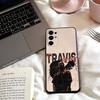 Singer T-Travis Scott  Phone Case For Samsung S25,24,23,22,30,21,10,9,Ultra,Plus,Lite,FE,4,5 G Soft Black Case