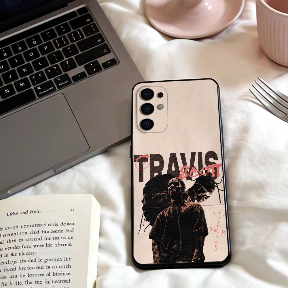 Singer T-Travis Scott  Phone Case For Samsung S25,24,23,22,30,21,10,9,Ultra,Plus,Lite,FE,4,5 G Soft Black Case