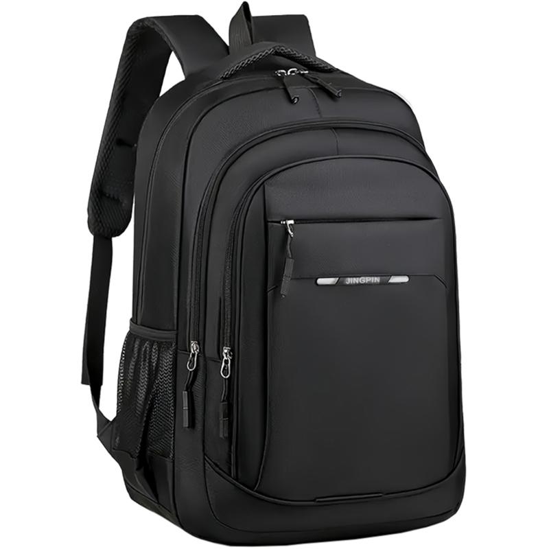 Comfort Padded Business Laptop Backpack Men Oxford Cloth Rucksack With Luggage Strap for School Work Outdoor Trip