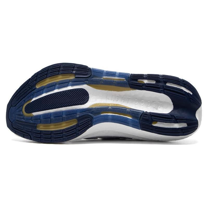 Adidas Ultraboost Light Crystal White Dark Blue Sneakers ID3285