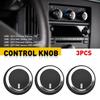 3pcs AC Climate Fan Control Knob For GMC Savana Chevrolet Express 1500 2500 3500