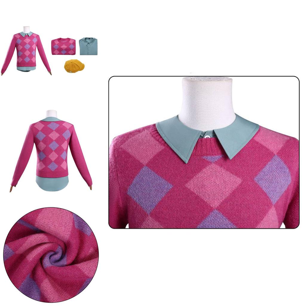 Kpop Demon Hunters Performance Outfit With Printed Pattern For Cosplay Events