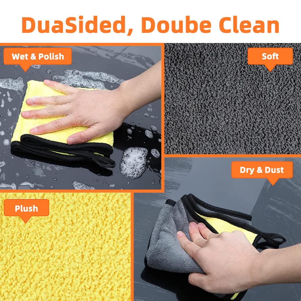 Cârpe Auto pentru Curățarea Casei Instrumente de Curățare Microfibră Cârpă pentru Uscat Spălare Auto Prosop de Uz Casnic Buf Detailing Cârpe de Curățare Prosop Uscat