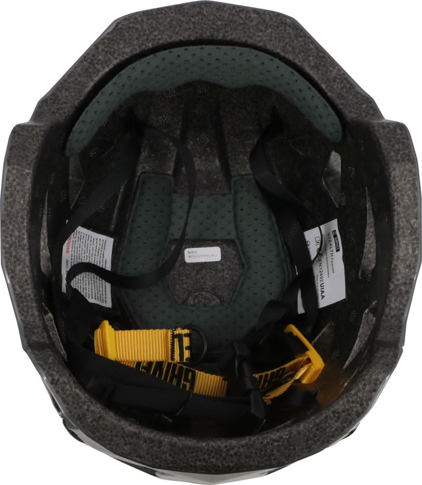 Grivel Stealth Climbing Titanium Gray GVHESTE Helmet, (TGRY)