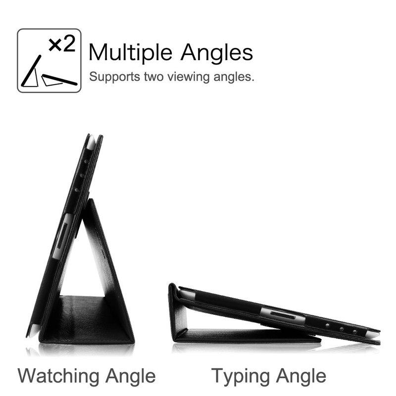 Capa para iPad 9.7 2017 2018 5/6th 10.2 7 8 9th Gen Capa Auto Sleep PU Couro iPad capa Air 1/2 Air 4 Capa protetora de corpo inteiro