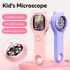 Educational Microscope for Kids Digital Magnifiers with 200x Zoom and 8G Memory Card Perfectly Gift for Children