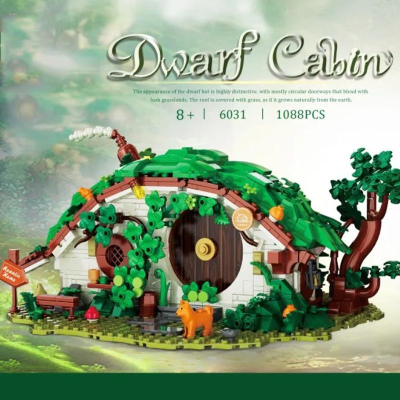 DK6031 Modelo de Casa Anã 1088 peças MOC Mercadoria de Filme de Fantasia Colecionando Brinquedos Blocos de Construção Conjunto de Tijolos para Crianças Presentes