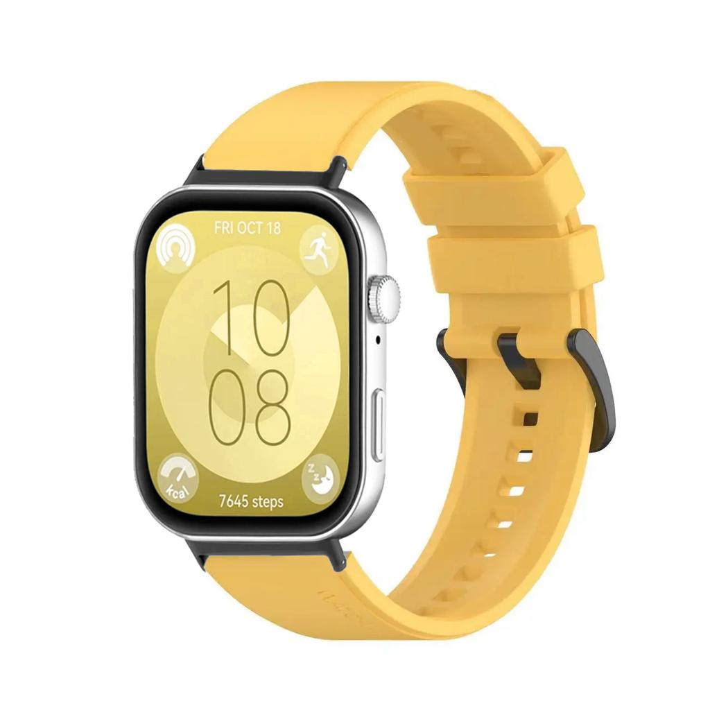 Soft Silicone Strap For Huawei Watch Fit 3 Sports Comfortable Bracelet Belt For Huawei Watch Fit 3 Correa Replaceable Wristband