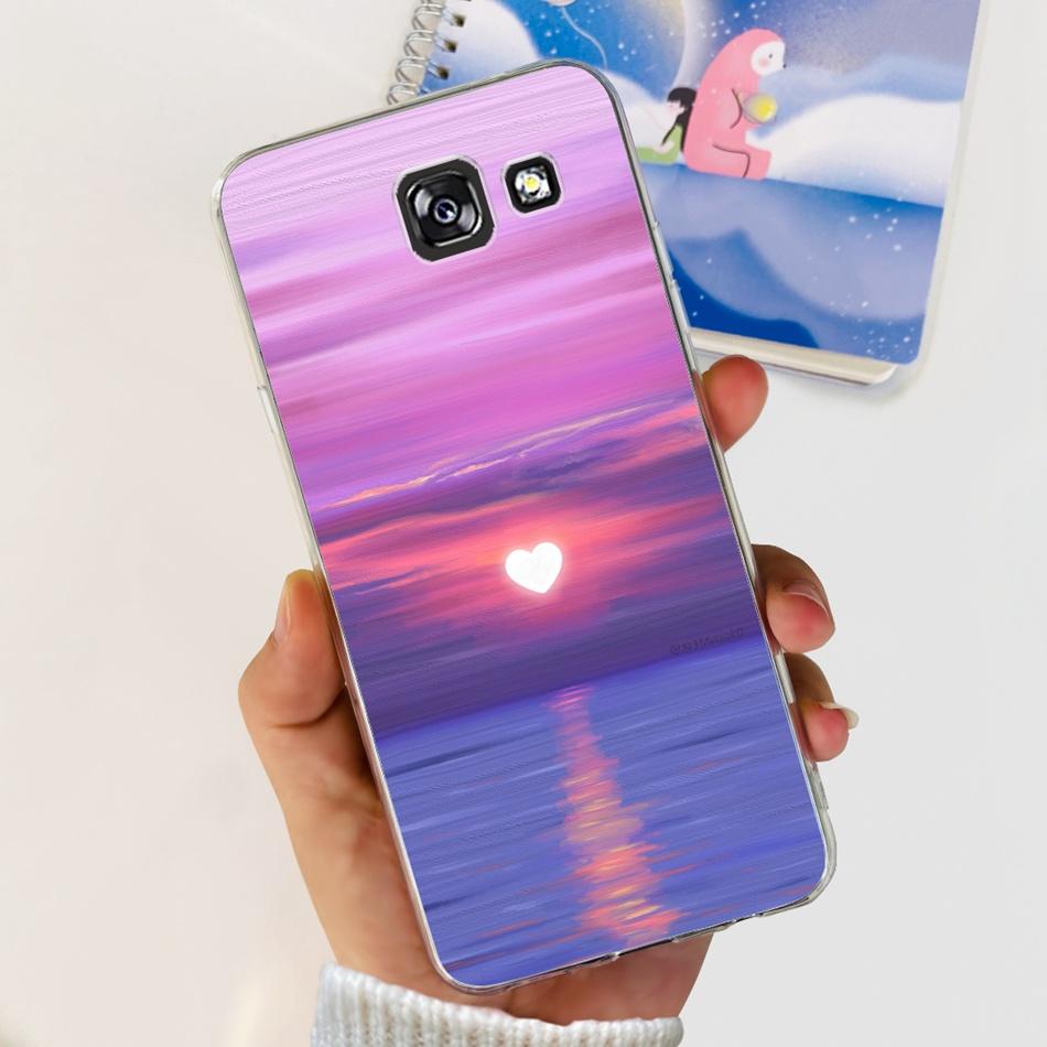 

Stylish Flower Butterfly Phone Case For Samsung Galaxy A5 2017 A520F Soft Silicone TPU Cover For Samsung A5 2015 2016 A500 A510F A5 2017 (A520F) светло-серый