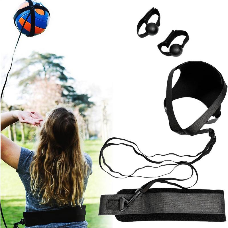Volleyball Trainingsausrüstung Solo Schmetterschlag Aufschlagtrainer Solo Volleyball Schmetterschlag Trainingsausrüstungsset für den Hinterhof im Freien