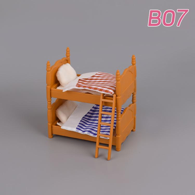 

Animal Family Mini Rabbit Doll House Children S Play House Simulation Furniture Set Doll House Girl Toys