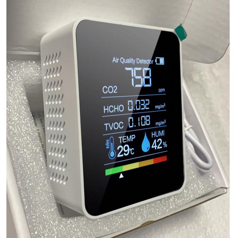 

WiFi 15 in 1 / 5 in 1/ 6 in1 Air Quality Detector Portable CO2 Air Pollution Analyzer Test Meter Infrared Sensor 5 in 1 no wifi