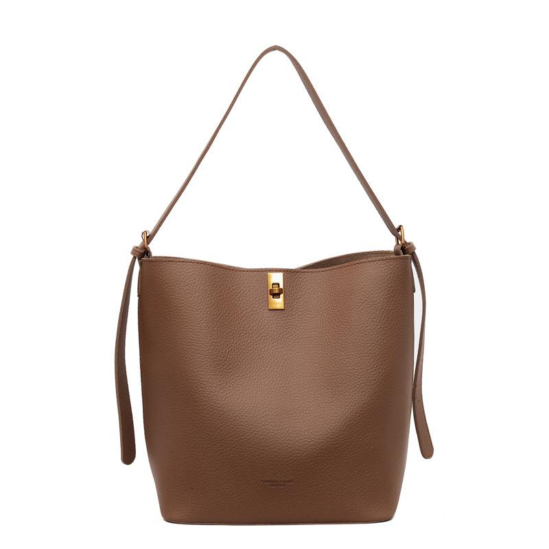 Retro-Mode große Kapazität Schultertasche Damen 2025 Neu Lässig Vielseitig Unterarm-Beuteltasche Pendler-Umhängetasche