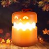 Yousheng Portable Halloween Pumpkin Lights with Lanyard LED Battery Operated Collapsible Pumpkin Lantern Mini Outdoor Camping Light for Halloween
